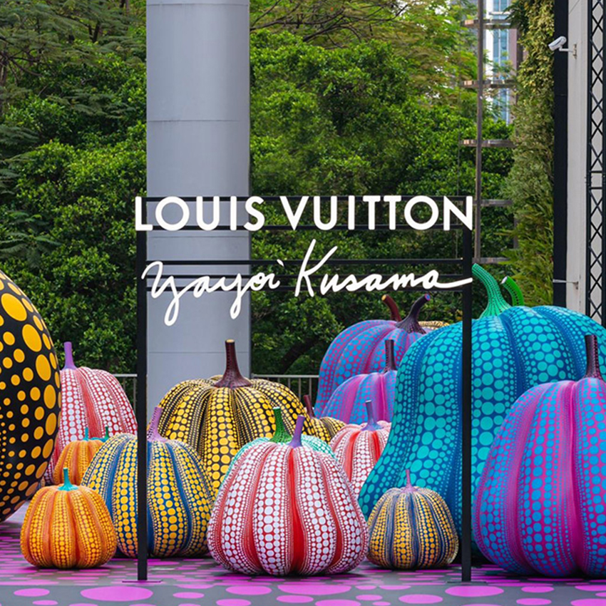 Yayoi Kusama and Louis Vuitton pumpkins pop up at Thailand mall